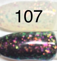 107. Baby Bell Colour changing glittery gel  'GALACTOR POPS'  A clear gel with glitter, that changes the colour of the gel it is applied over