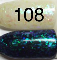 108. Baby Bell Colour changing glittery gel  'GALACTOR G'  A clear gel with glitter, that changes the colour of the gel it is applied over